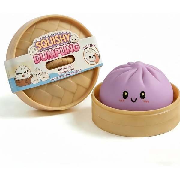 Gigantyczne Squishies PierożEk BułKa Zabawka, Powoli PodnosząCa Się Brokatowa Kulka Stresowa PierożEk, Zabawka Antystresowa Fidget Do Domu Biura PodróżY-image