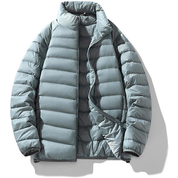 Chaqueta De PlumóN Ligera De Invierno Para Hombre AñO Nuevo Chaqueta De PlumóN Gruesa Ropa De Invierno Para JóVenes 4XL Black-image