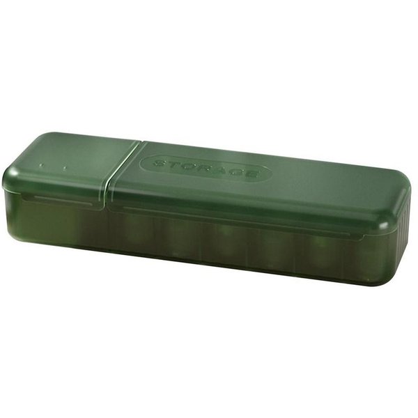 Organizador De Cables, Caja De Almacenamiento De Cables De Carga Con 7 Compartimentos, Estuche De Almacenamiento De Cables De Datos Reutilizable Para El Hogar O Para Viajes Verde-image