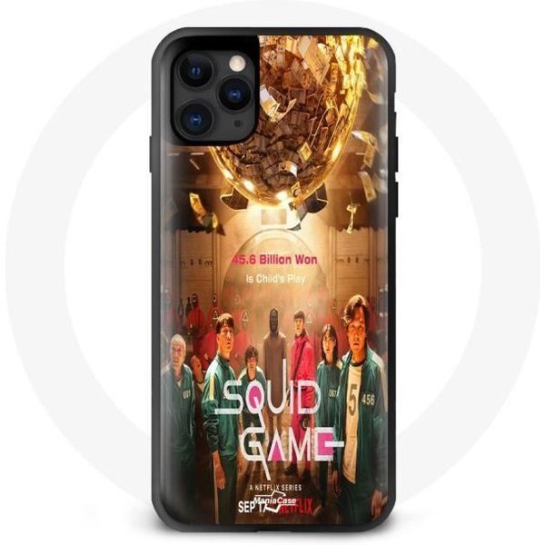 Funda Maniacase Para Iphone 12 Pro Squid Game Negro-image