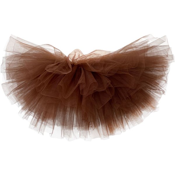 Falda Tutú Para Correr Minifalda Tul De 6 Capas Falda De Tul Tutú De Ballet Sexy Falda De Capas Enagua Tul En Capas Esponjoso Falda Tutú L-image