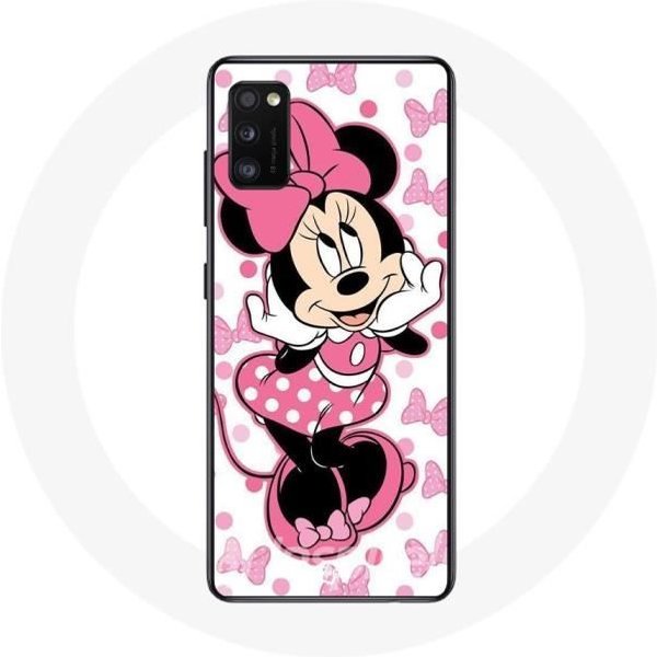 Funda Para Samsung Galaxy S20 Minnie Mouse Dibujo Animado Lindo Rosa-image