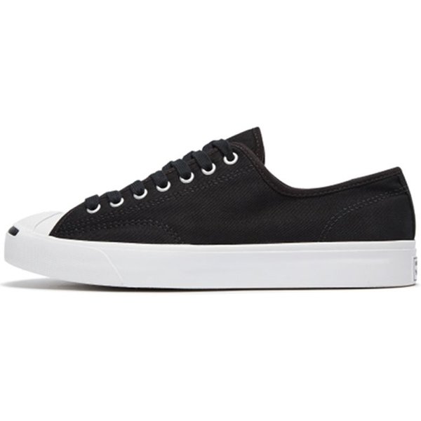 Zapatillas Converse Jack Purcell Negras Unisex Blancas 164056C 44.5 White-image