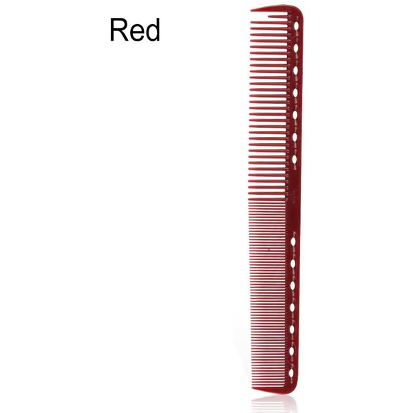 1 Peine De Corte Plano AntiestáTico Profesional Para SalóN De PeluqueríA, Cepillo Para Mujer, Herramientas De Peinado. Rojo-image