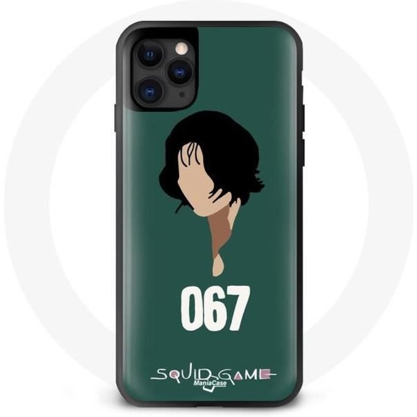 Funda De TeléFono - Maniacase - Iphone 13 - DiseñO El Juego Del Calamar - Flexible - Negro-image