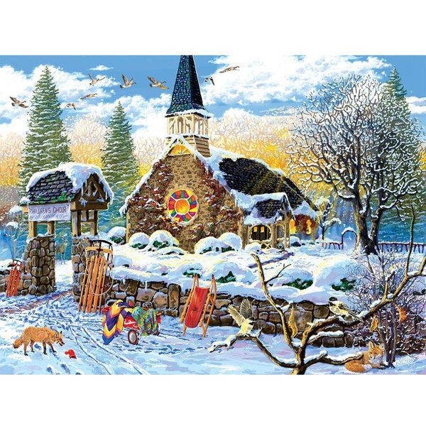 Coro Infantil De Navidad Pintura De Diamantes Para Manualidades Brillantes PedreríA Kits De Bordado De Diamantes Arte De Pared 20X30CM-image