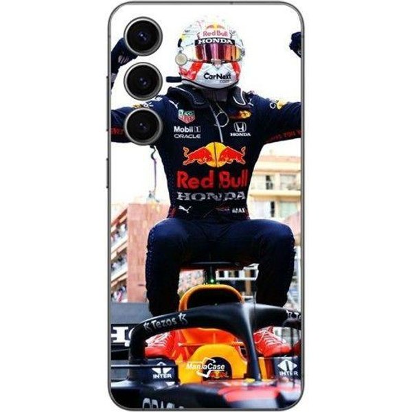 Etui Na Telefon - Maniacase - Samsung Galaxy S25 - Silikon TPU - Max Verstappen - Czarne-image
