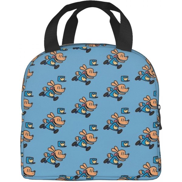 Kawaill Dog Man Manga Producto Bolsa De Almuerzo TéRmica Para Picnic Almacenamiento Cajas De Comida PortáTil Refrigerador TéRmico Fiambrera Option 1-image