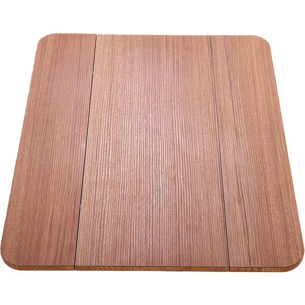 Blat StołU Kampera 595X480Mm Kwadratowy SkłAdany Lite Drewno Morski Blat StołU Do Jachtu ŁOdzi PokłAdu Pojazdu Komercyjnego GłAdka Powierzchnia-image