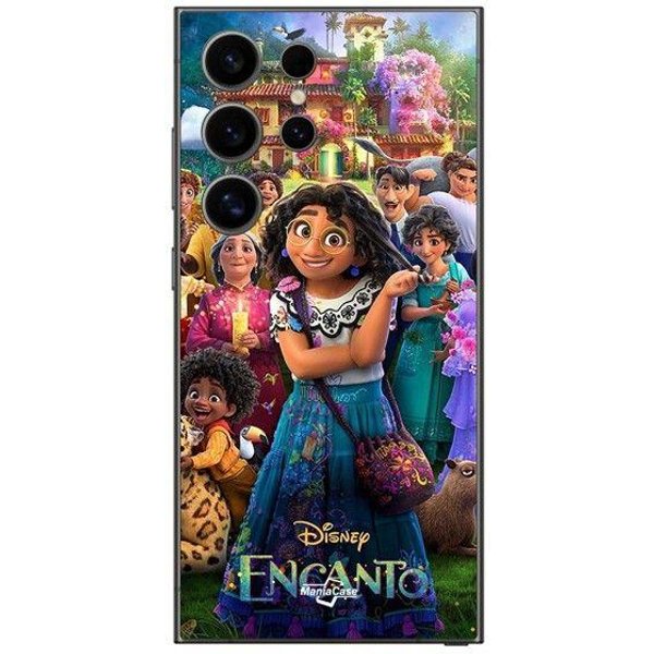 Coque De TéLéPhone - Disney - Samsung Galaxy S24 Ultra - Souple - Silicone - Encanto Familia Madrigal Negro-image