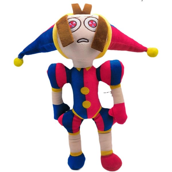 Niesamowity Cyfrowy Cyrk Pluszowy Clown Ragatha Pomni KreskóWka Jax Lalka Joker Pluszowy MięKki Wypchany Dekoracja Kanapy Prezenty ŚWiąTeczne-image