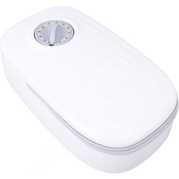 Comedero AutomáTico Para Mascotas Temporizado Mantiene La Frescura Bol Para Comida Seca HúMeda Para Temporizador Comedero Para Mascotas Para Perros Gatos Black-image