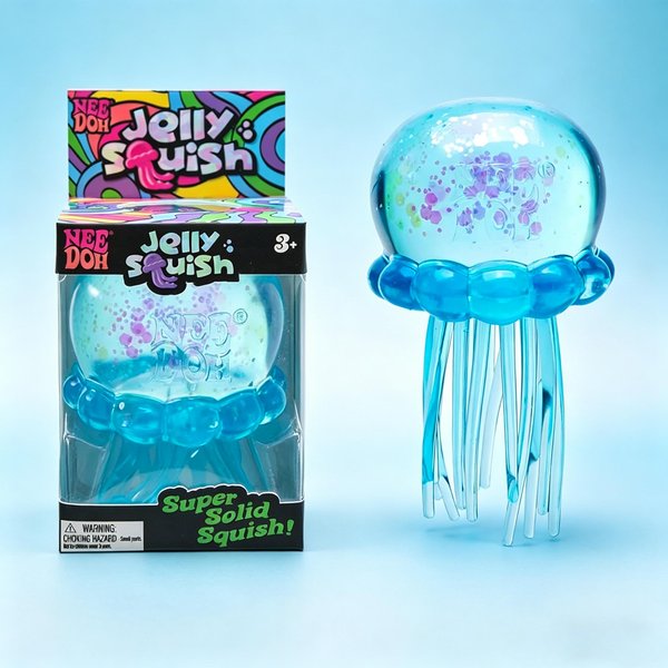 Squishies Meduza Nee Doh MięKka Zabawka Fidget, Wodna Sensoryczna MięKka Galaretka.. ŚCiskana Zabawka Antystresowa*.-image