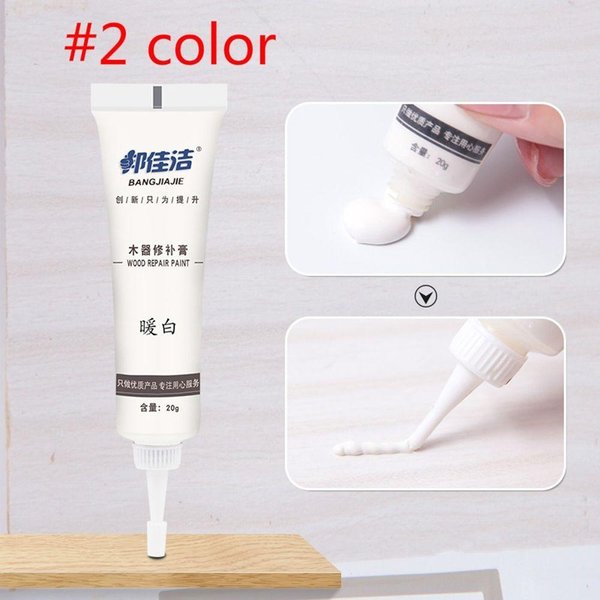 Pasta Reparadora Para Retoques, EliminacióN De Rayones Y Agujeros, Pintura Reparadora De Muebles, Masilla Para Madera, Crema Reparadora 2-image