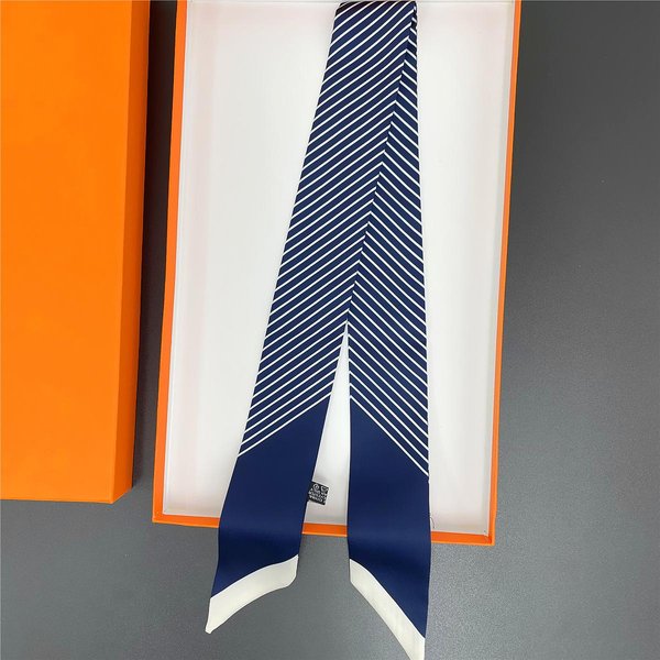 DiseñO Flor De Camelia Bufanda De Seda Bufanda De Lujo Foulard Para Mujer Bolsos Estrechos PañUelos PañUelo De Cuello Moda Diadema Para Cabello Blue-image