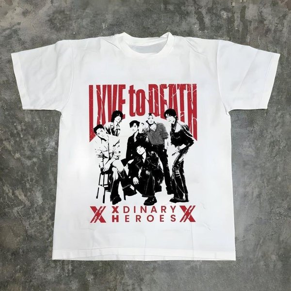 Koszulka Xdinary Heroes, Koszulka Xdinary Heroes Lxve To Death, Koszulka Xdinary Heroes World Tour 2026, Xdinary Heroes, Beautiful Mind World Tour M-image