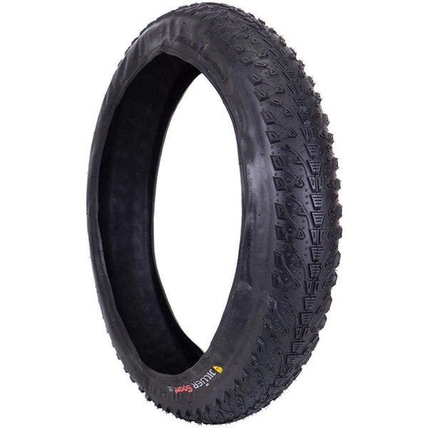 20 X 3.0 Calowa Opona Do Roweru Fat Bike Gumowa SkłAdana Opona Rowerowa Zamienna Opona Do Roweru ŚNieżNego PlażOwego Black-image