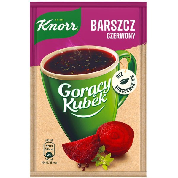 Knorr Zupa Barszcz Czerwony W Kubku 14 G-image