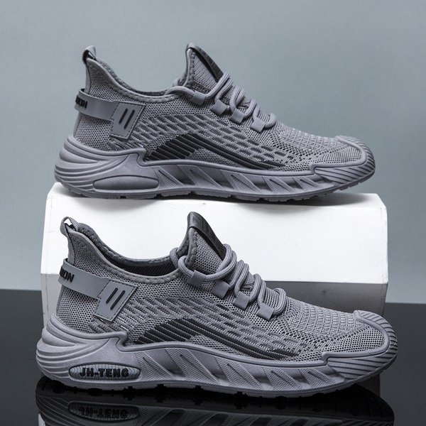Nuevos Zapatos Para Hombre, Zapatos Casuales Transpirables De Verano Para Correr Para Hombre, Zapatillas De Malla Para Hombre, Zapatos Tejidos Voladores Para Hombre 47-image