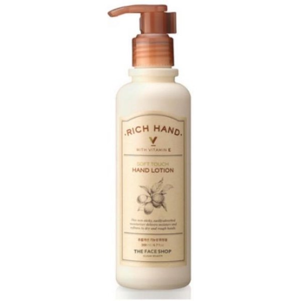 The Face Shop Rich Hand V LocióN De Manos Suave Al Tacto 200Ml-image
