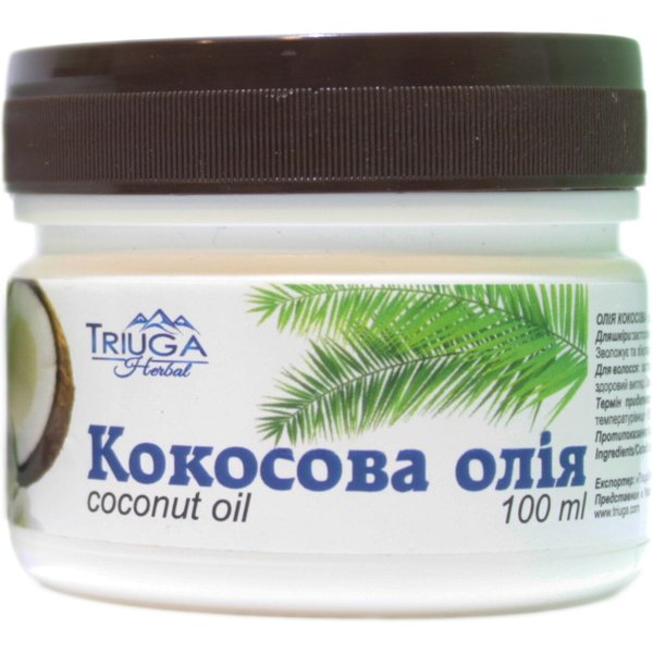 Unrefined Coconut Oil 100 Ml - 100 % Natural Oil-image