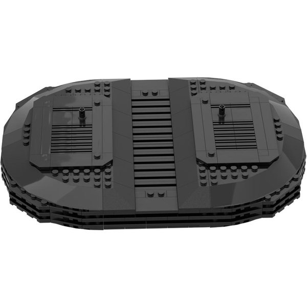 Gobricks MOC Robot Robocop Mechaniczny Wojownik Policyjny Figurka Akcji Filmowa Klocki Zabawki Skupione Na Nauce Dla Dzieci Prezenty Gray-image
