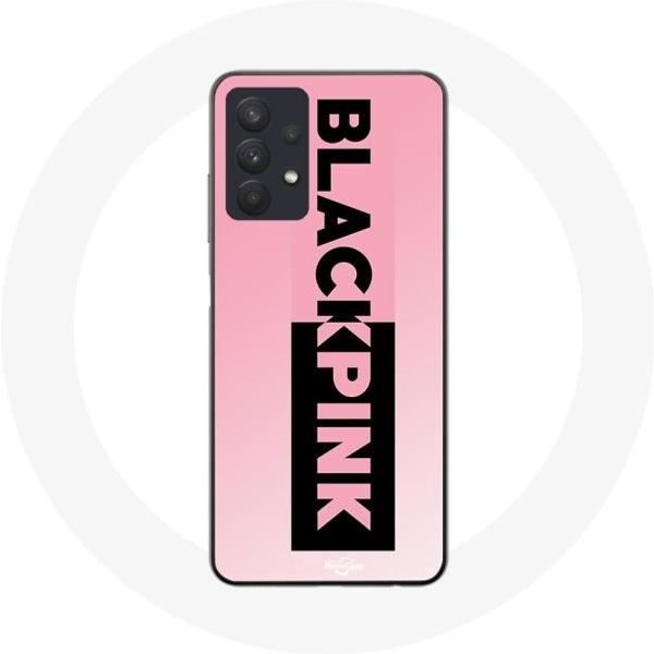Funda - Blackpink - Samsung Galaxy A32 5G - Flexible - Negro/Rosa - K-Pop Negro-image