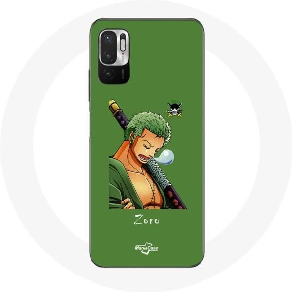 Funda Para Xiaomi Redmi Note 10T 5G One Piece Manga Zoro Espada-image