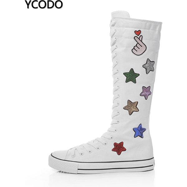 Wiosenne Jesienne Buty Damskie PłóCienne Buty Do PołOwy łYdki Na Co Dzień Wysokie Buty DłUgie Buty Sznurowane Na Zamek BłYskawiczny Wygodne PłAskie Buty Rozmiar 34-43 39-image