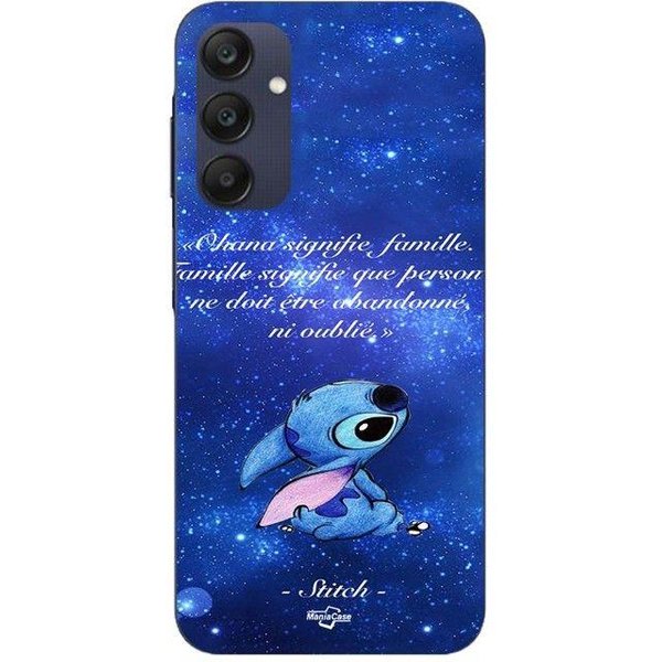 Funda Para Samsung Galaxy A25 Stitch Stitch De Disney Lindo Ohana Significa Familia Maniacase-image