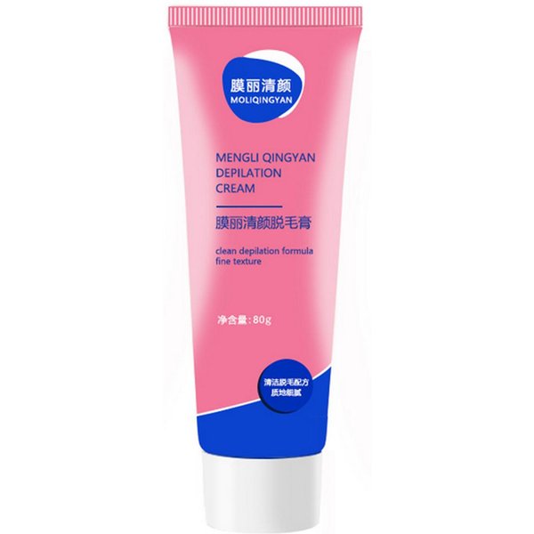 Crema Depilatoria Crema Depilatoria Para Todo El Cuerpo Suave Y Calmante DepilacióN De Labios Axilas Piernas Manos Pink-image