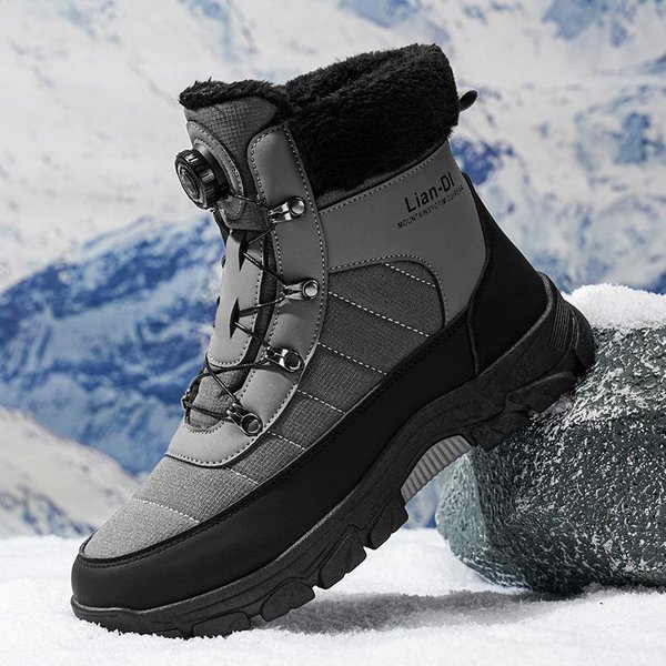 Moda Para Hombre Exterior Botas Impermeables Zapatos Deportivos Botas De Nieve Botas De Senderismo Botas De Invierno CáLidas Para Hombre 44-image
