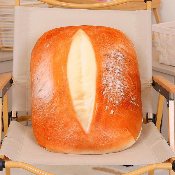 Symulacja Chlebek Kremowy Pluszowa Poduszka Zabawka MięKka Kawaii Pluszowa Zabawka Jedzenie Dla Dzieci ChłOpiec Dziewczynka Prezent Urodzinowy Prezent ŚWiąTeczny 25Cm-image