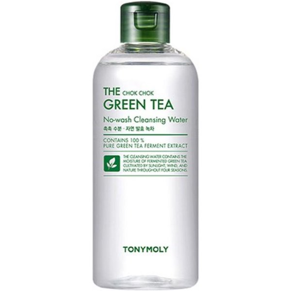 Tonymoly The Chok Chok Agua Micelar De Té Verde Sin Aclarado – 300Ml-image
