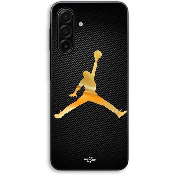 Etui Dla Samsung Galaxy A57 Logo Jordana 23 Nike KoszykóWka Kolor ZłOty Maniacase Czarny-image