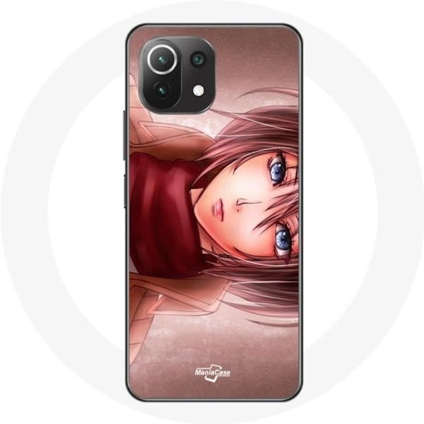 Coque Pour Xiaomi Mi 11 Lite Mikasa Ackerman Attaque Des Titans Anime SéRie Japanese-image