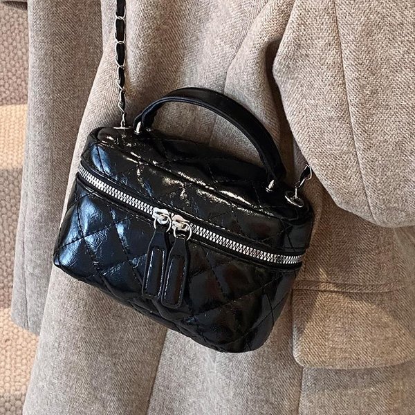 Popular Hilo Bordado Diamante Bolso PequeñO Para Mujer Moda VersáTil Bolso Caja Moda Cadena Bolso Bandolera-image