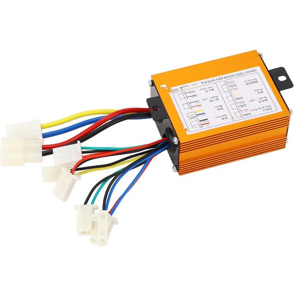 24V 350W Kontroler Szczotkowy Roweru Elektrycznego Stop Aluminium Regulator PręDkośCi Silnika Zamiennik Do Hulajnogi Elektrycznej-image
