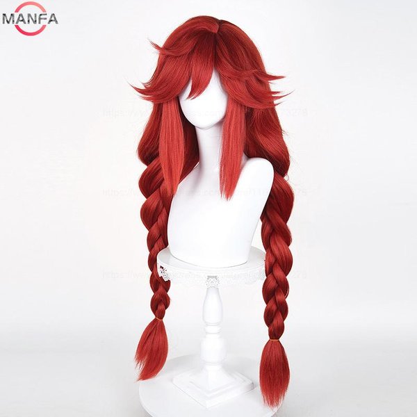 Gachiakuta Anime Rudo Zanka Riyo ŻNiwiarz Guita Eishia Stilza Amo Empool Peruka Do Cosplay KróTka Peruka Odporna Na CiepłO Syntetyczne Peruki Red-image