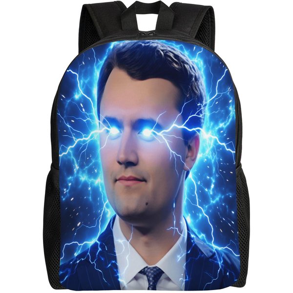 Mochila Charlie Kirk Defensor AngéLico Mochilas De Acampada Ropa Urbana Estudiante Bolsas De Instituto Rucksack Suave De Alta Calidad As Picture-image