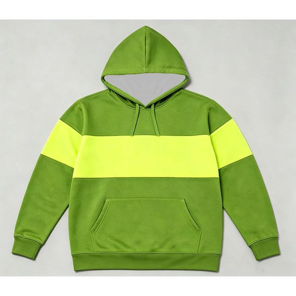 Deltarune Undertale Kris Bluzy Cosplay Z DłUgim RęKawem Modna Bluza Z Kapturem Odzież MęSka Damska Zielono-ŻółTe Paski Pulower S Yellow-image