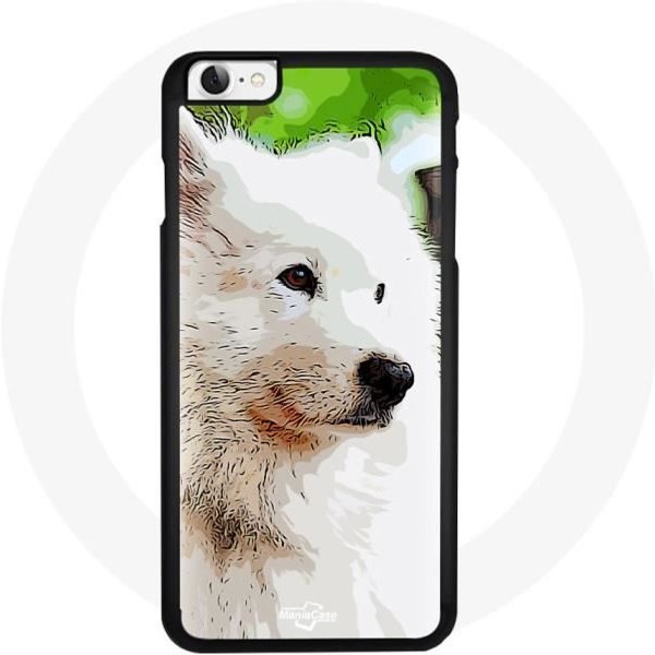 Funda Iphone 4 - Samoyedo - Blanco - RíGida - ProteccióN Contra Golpes - Mixta Blanco-image
