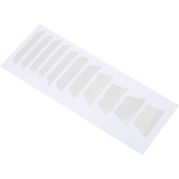 Pegatina Decorativa Calada Universal Para Guitarra AcúStica EléCtrica Bajo MáStil DiapasóN Marcador De Trastes DIY White-image