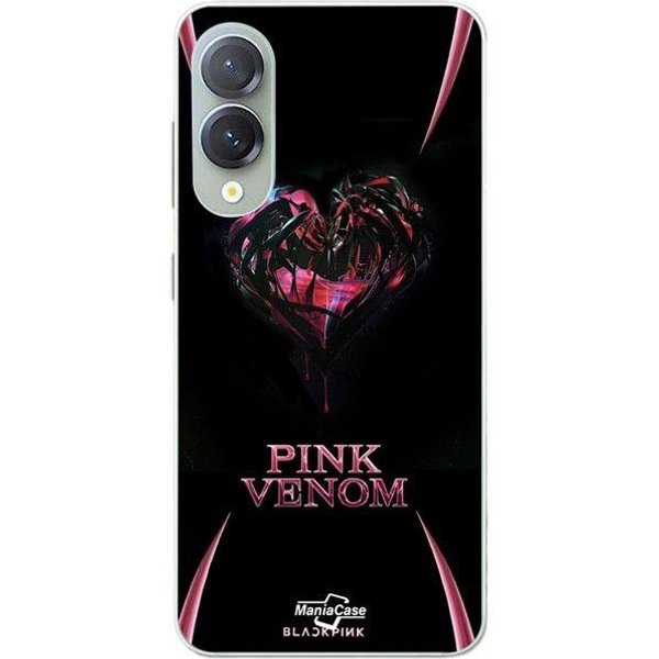 Funda Para Samsung Galaxy S25 Edge Blackpink Rosa Venom Maniacase Negro-image