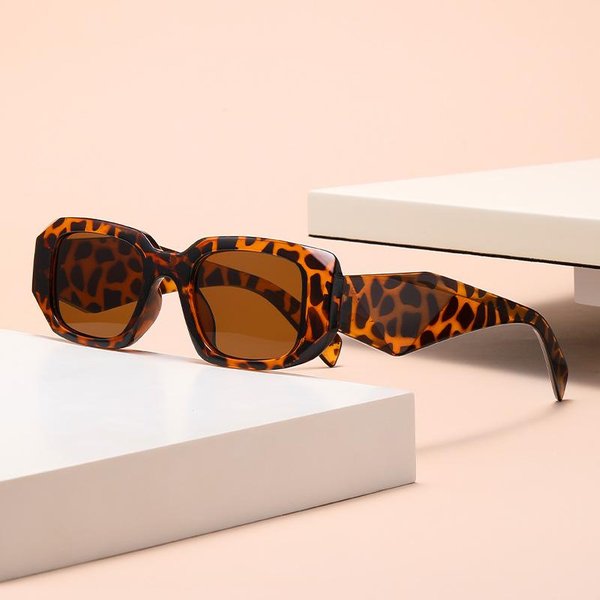 Nuevas Gafas De Sol De Lujo Para Mujer Hombre Marca DiseñAdor Cuadradas Elegantes Tendencia ProteccióN UV400 Gafas-image
