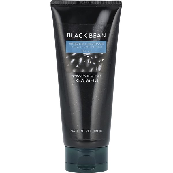 Nature Republic, Frijoles Negros, Tratamiento Tonificante Para El Cabello, 6.76 Fl Oz (200 Ml)-image