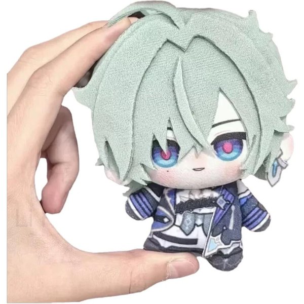 Genshin Impact Lohen Wisiorek Pluszowa Lalka 10 Cm Kolekcjonerska Anime Lohen Cosplay Pluszowa Zabawka Wypchany Plecak Prezenty Urodzinowe-image