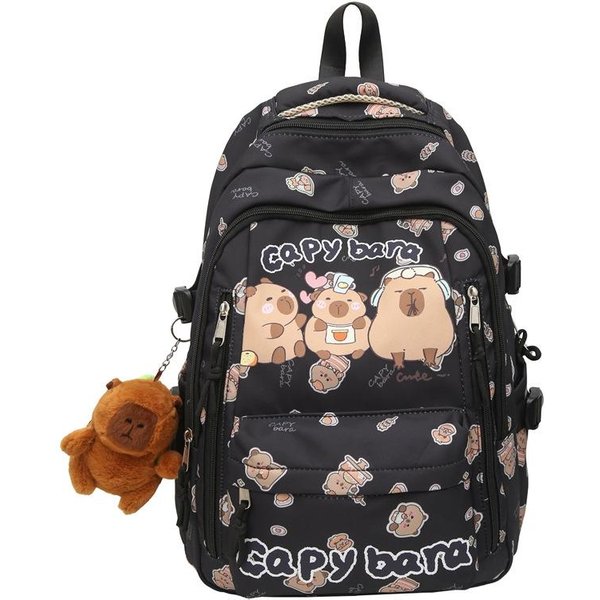 Nowy Modny Plecak Z Nadrukiem DużA Pojemność Uroczy Plecak Dla Dziewczyn Single bag-image