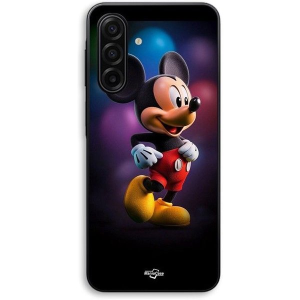 Funda Para Samsung Galaxy A17 Mickey Globos De Colores Maniacase Negro-image