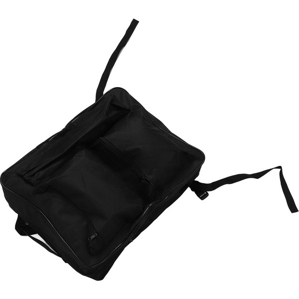 Mochila Para Silla De Ruedas Con MúLtiples Bolsillos Ajustable Tela Oxford 600D Bolsa Para Silla De Ruedas Para Respaldo Black-image